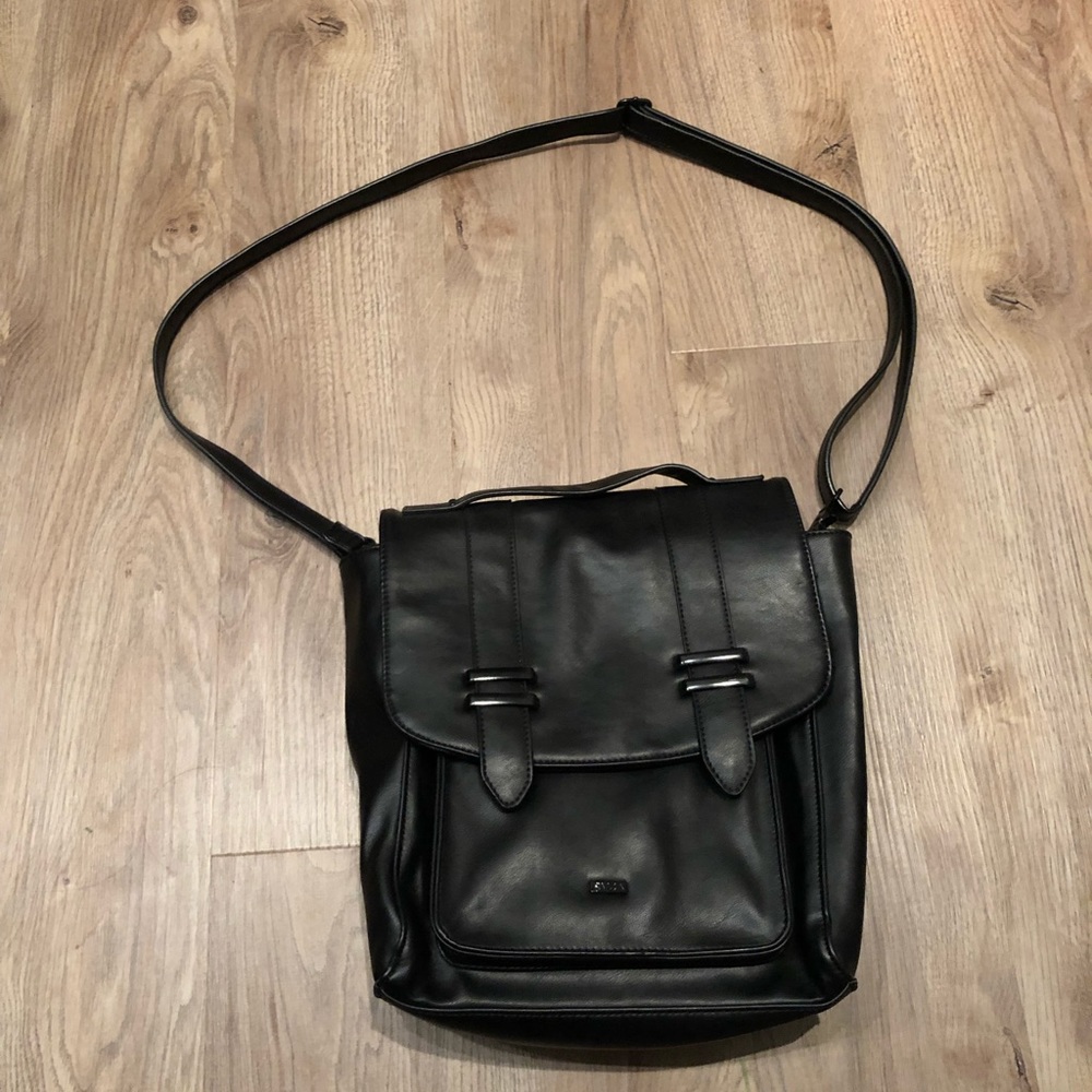 RVCA crossbody bag and backpack